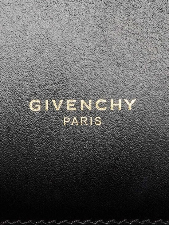 Givenchy Black Leather Drawstring Rider Backpack Bag main image 4